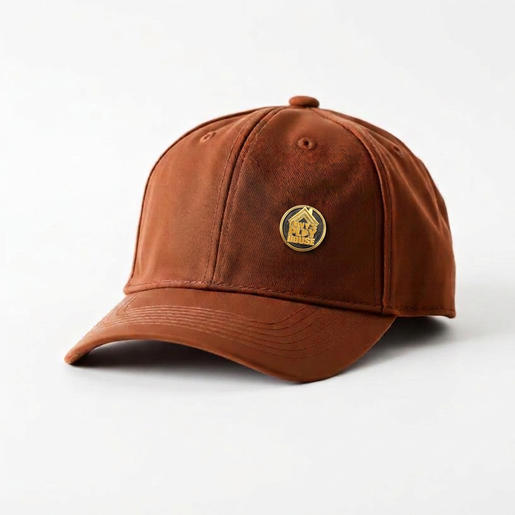 Brown DJ LAWY'S PLAY HOUSE branded cap