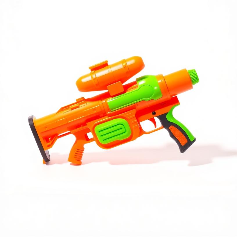 Mid-size pump-action water blaster